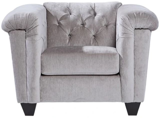 Hughes Furniture® 22900 Lush Silver Chair-0