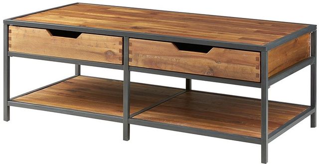 Olliix by Madison Park Natural/Graphite Hudson Coffee Table-1
