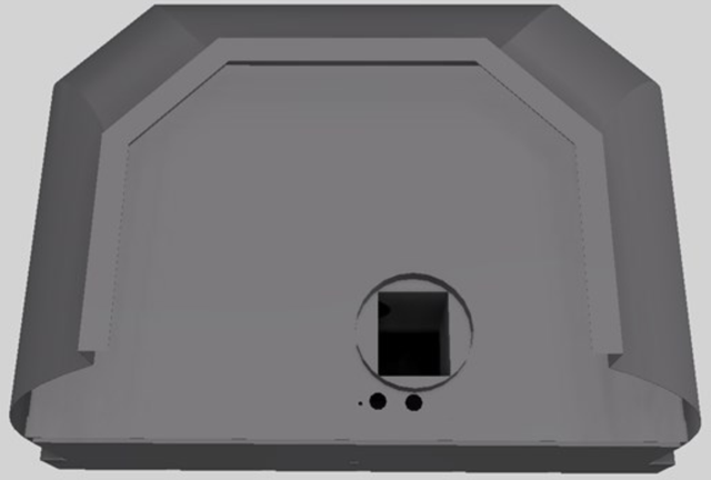 Vent-A-Hood® Designer Series 36" Gunsmoke Wall Mounted Range Hood-2