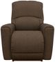 La-Z-Boy® Cassian Teak Power Rocking Recliner with Headrest-1