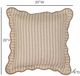 TOV Furniture Striped Rose Taupe Throw Pillow-2