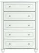 Signature Design by Ashley® Maylilly White 5-Drawer Youth Chest-2