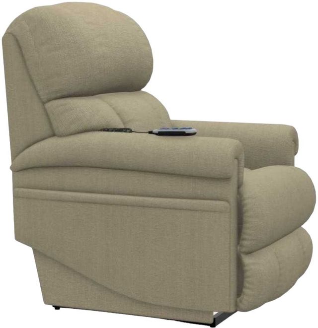 La-Z-Boy® Pinnacle Platinum Khaki Power Lift Recliner with Headrest and Lumbar-2