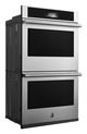Jennair® RISE™ 30" Stainless Steel Double Electric Wall Oven with V2™ Vertical Dual-Fan True Convection with Advanced Temperature Precision-3