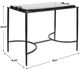 Uttermost® Eisen Dark Bronze Glass Accent Table-2