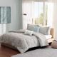 Olliix by Madison Park Pure Ronan Blue King/California King Cotton Comforter Set-0