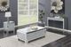 Coaster® Gillian Mirror Top Silver Rectangular Sofa Table-3