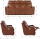 La-Z-Boy® Emmons Brindle Power Reclining Sofa with Headrest and Lumbar-2