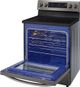LG 30" PrintProof™ Black Stainless Steel Freestanding Electric Smart Range with Air Fry-4