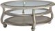 Signature Design by Ashley® Coralayne Silver Oval Coffee Table-0