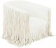 TOV Furniture Shag Me Ivory Swivel Accent Chair-0