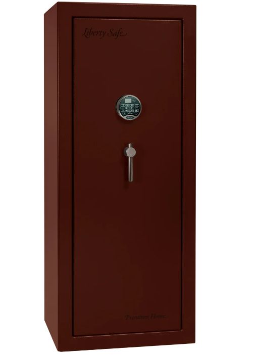Liberty Safe Premium Home Burgundy Marble 17 Gun Safe-0