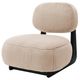 Coaster® Duffie Brown Upholstered Armless Accent Chair-2