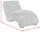Elements International Dominick II Masis Taupe Chaise -2