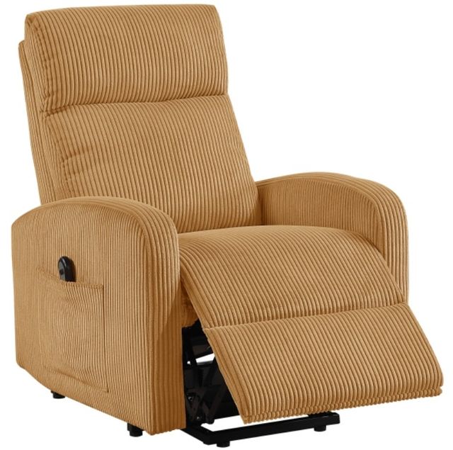 Homelegance® Parsons Yellow Power Lift Chair-4