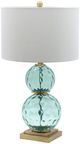 A & B Home Blue/Brass Table Lamp-0