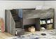 Signature Design by Ashley® Frandern Gray Twin Loft Bookcase Bed-1