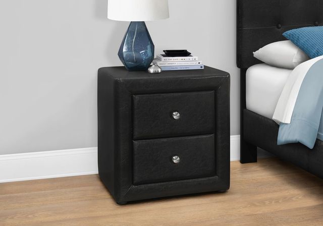 Monarch Specialties Inc. Black Night Stand-2