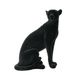 A & B Home Black 8" Sitting Panther-0