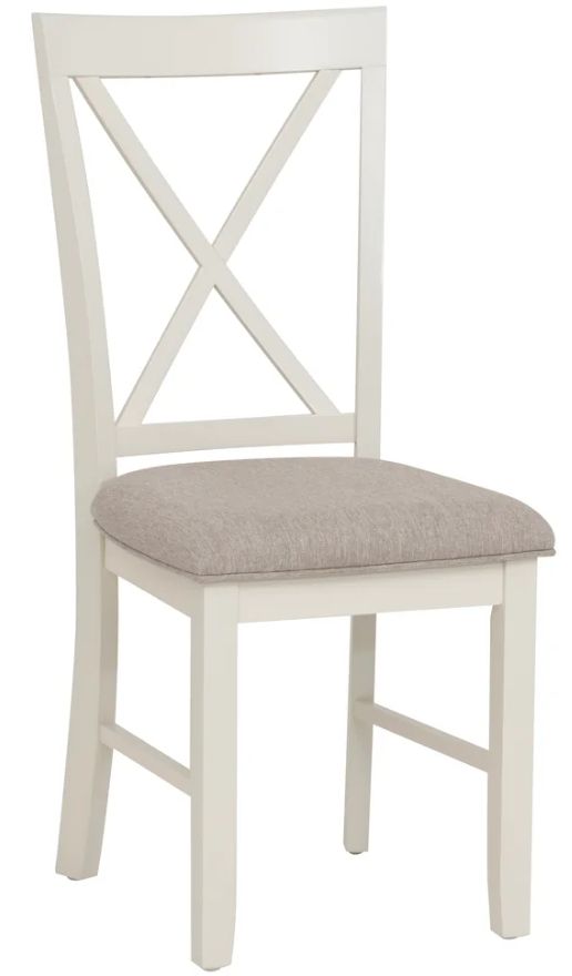 Powell® Jane Gray/Vanilla White Side Chair-0