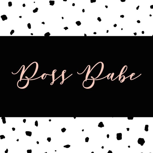 Classy Art Boss Babe by Anna Quach Wall Art-0