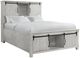 Elements International Scott 4-Piece White Queen Panel Storage Bedroom Set-2