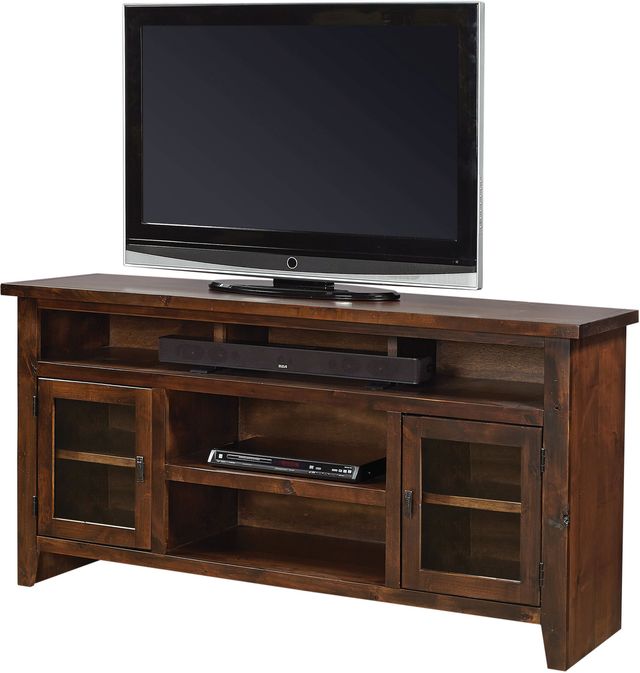 Aspenhome® Alder Grove Tobacco 65" Console with Doors-0