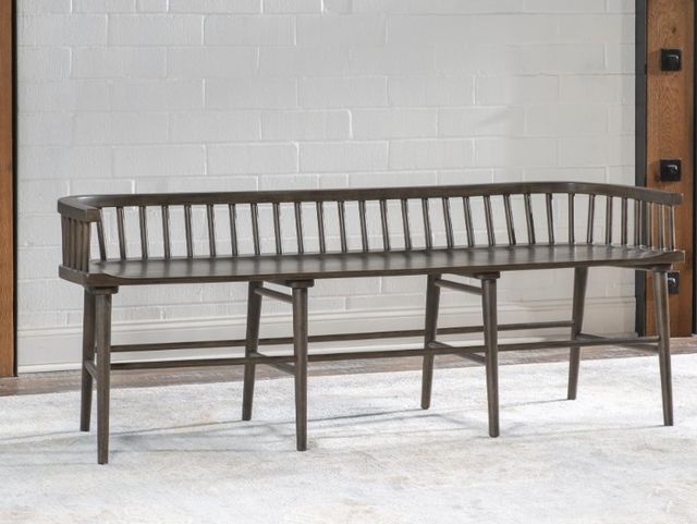 Legacy Classic Xxx's and Ooo's Cocoa Windsor Dining Bench-1