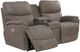 La-Z-Boy® Trouper Sable Power Reclining Loveseat with Console, Headrest, and Lumbar-2