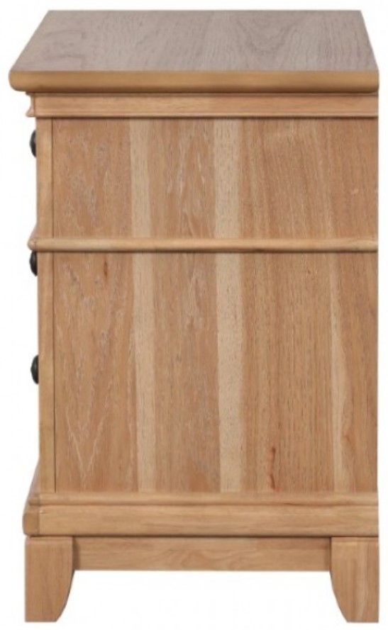 Furniture of America® Mchenry Natural Oak Nightstand-3