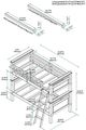Powell® Dixon White Twin Bunk Bed-2