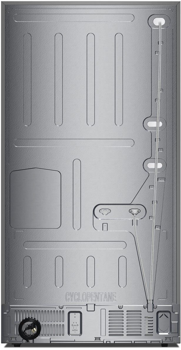 KitchenAid® 36" 28.74 Cu. Ft. Black Ore French Door Refrigerator with Exterior Water and Ice and FreshChill™ Full-Width Refrigerated Drawer-4