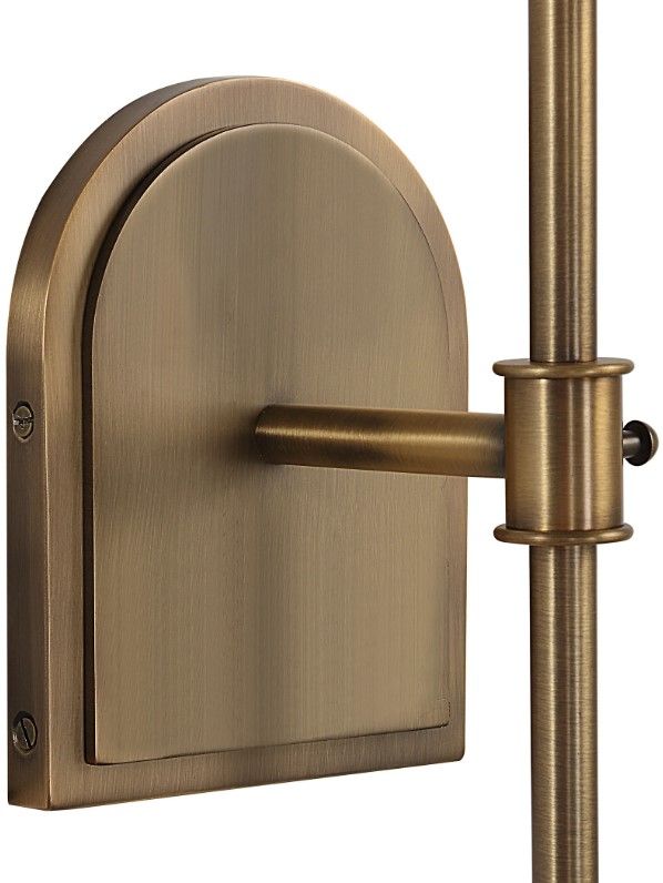 Renwil® Montreux Dark Antique Brushed Brass Wall Sconce-2