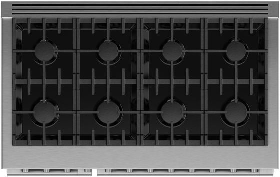 Fisher & Paykel Series 7 48" Stainless Steel Pro Style Liquid Propane Gas Range-2