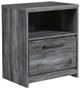 Signature Design by Ashley® Baystorm Gray Nightstand-0