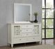 Coaster® Sandy Beach Cream White Dresser and Mirror-2