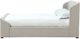 Modus Furniture Virgil Kiki Cotton Ball Eastern King Upholstered Platform Bed-3