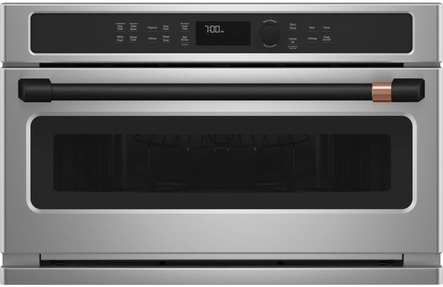 Café™ 30" Flat Black Wall Oven Handle Kit-1