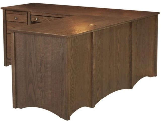 Wolfcraft Furniture Mcmillan Black L-Shaped Desk-2