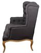 A & B Home Black Loveseat-2
