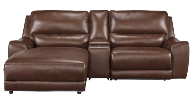 Signature Design by Ashley® Silverbrooke 3-Piece Canyon Power Reclining Left-Arm Facing Sectional and Chaise-0