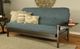 Kodiak Furniture Alamosa Canton Aqua/Graystone Futon with Mattress-1