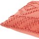 Surya Merdo Coral 18"x18" Toss Pillow with Polyester Insert-1