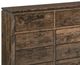 Archbold Furniture Customizable Amish Essentials Maverick Cherry 9-Drawer Dresser-1
