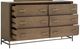 Magnussen Home® Lindon Belgian Wheat Double Drawer Dresser-3