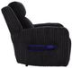 Signature Design by Ashley® Forest Lake Black Power Recliner with Adjustable Headrest-2