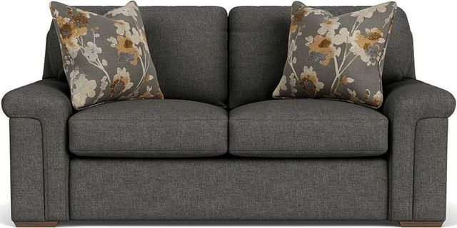 Flexsteel® Blanchard Gray Ash Loveseat-1