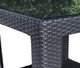 CabanaCoast® Customizable Chorus Wicker 40" Outdoor Round Coffee Table-1