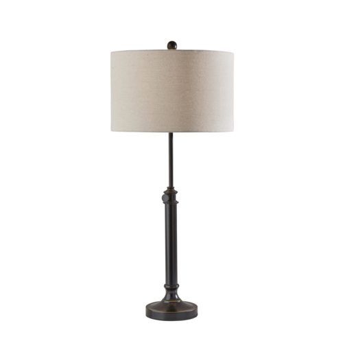 Adesso® Barton Antique Bronze Table Lamp-0