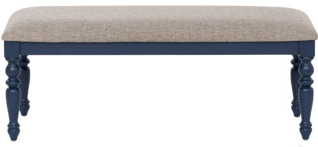 Powell® Trimble Gray/Navy Blue Bench-3